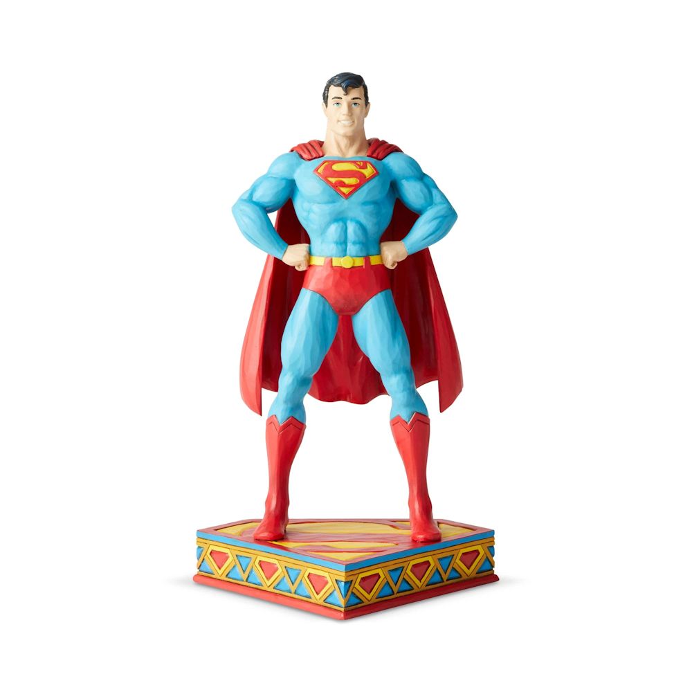 Heartwood Creek DC Comics Man of Steel - Superman Silver Age Figurine