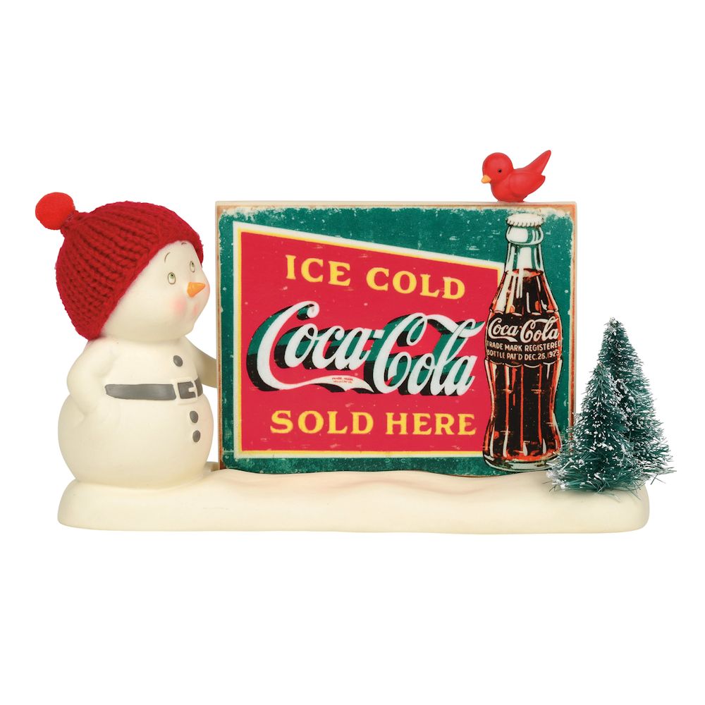 Snowpinions Ice Cold Coke Figurine
