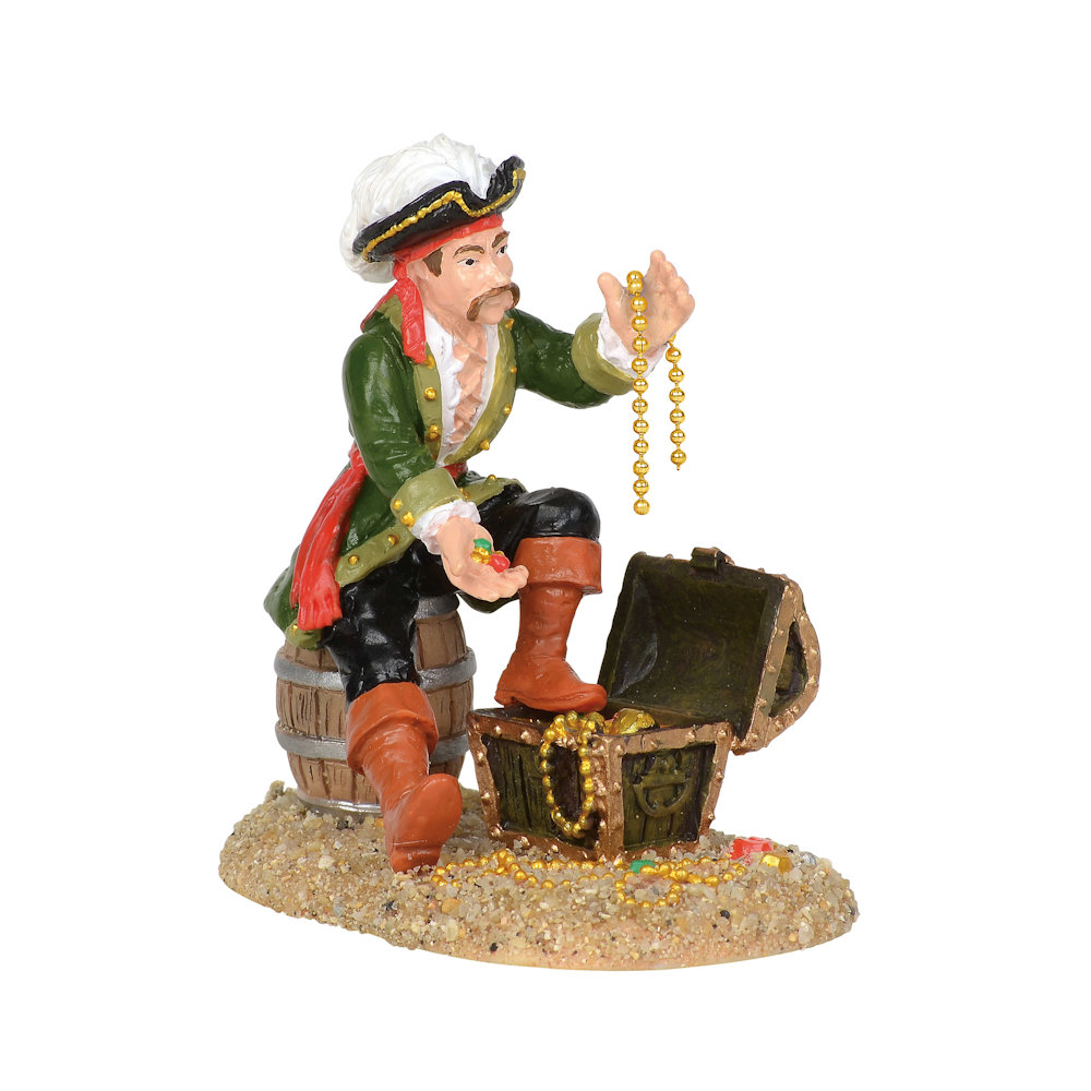 Department 56 Margaritaville A Pirate And His Treasures