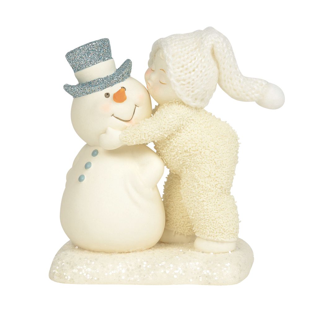 Snowbabies Peace Collection A Kiss for the Man I Love Figurine