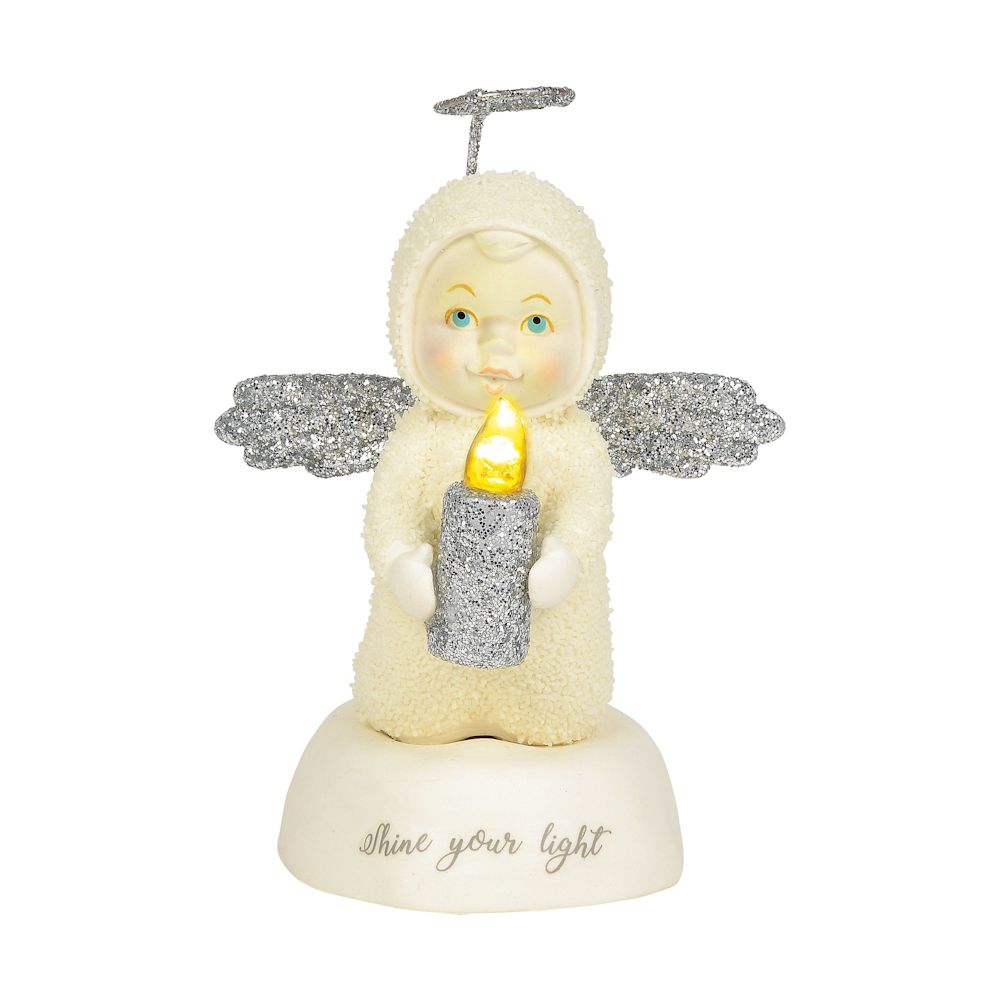 Snowbabies Peace Collection Shine Your Light Figurine