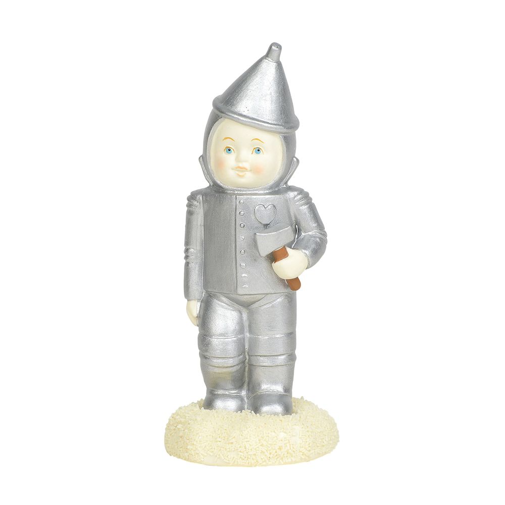 Snowbabies Guest Collection If I Only Had A Heart Tin Man Figurine