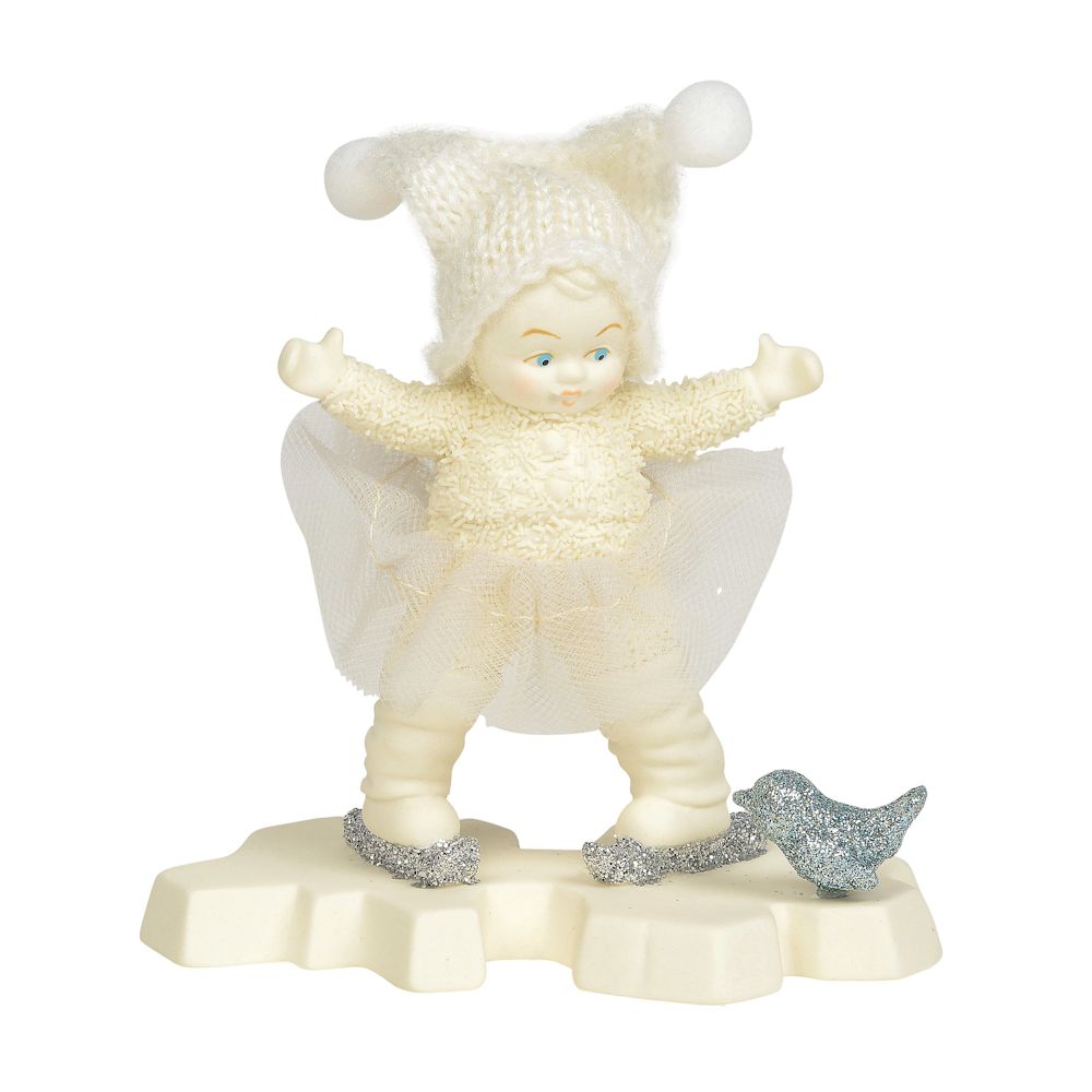 Snowbabies Peace Collection A Skate Date Figurine