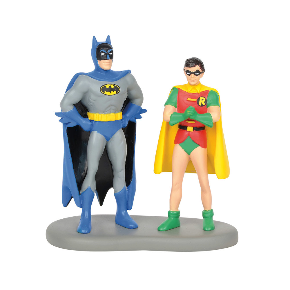 Department 56 DC Comics Batman and Robin Accessory Figurines