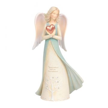 Foundations Grandmother Heart Angel Figurine