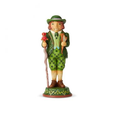 Jim Shore Heartwood Creek Irish Nutcracker Figurine I'm Quite Charming