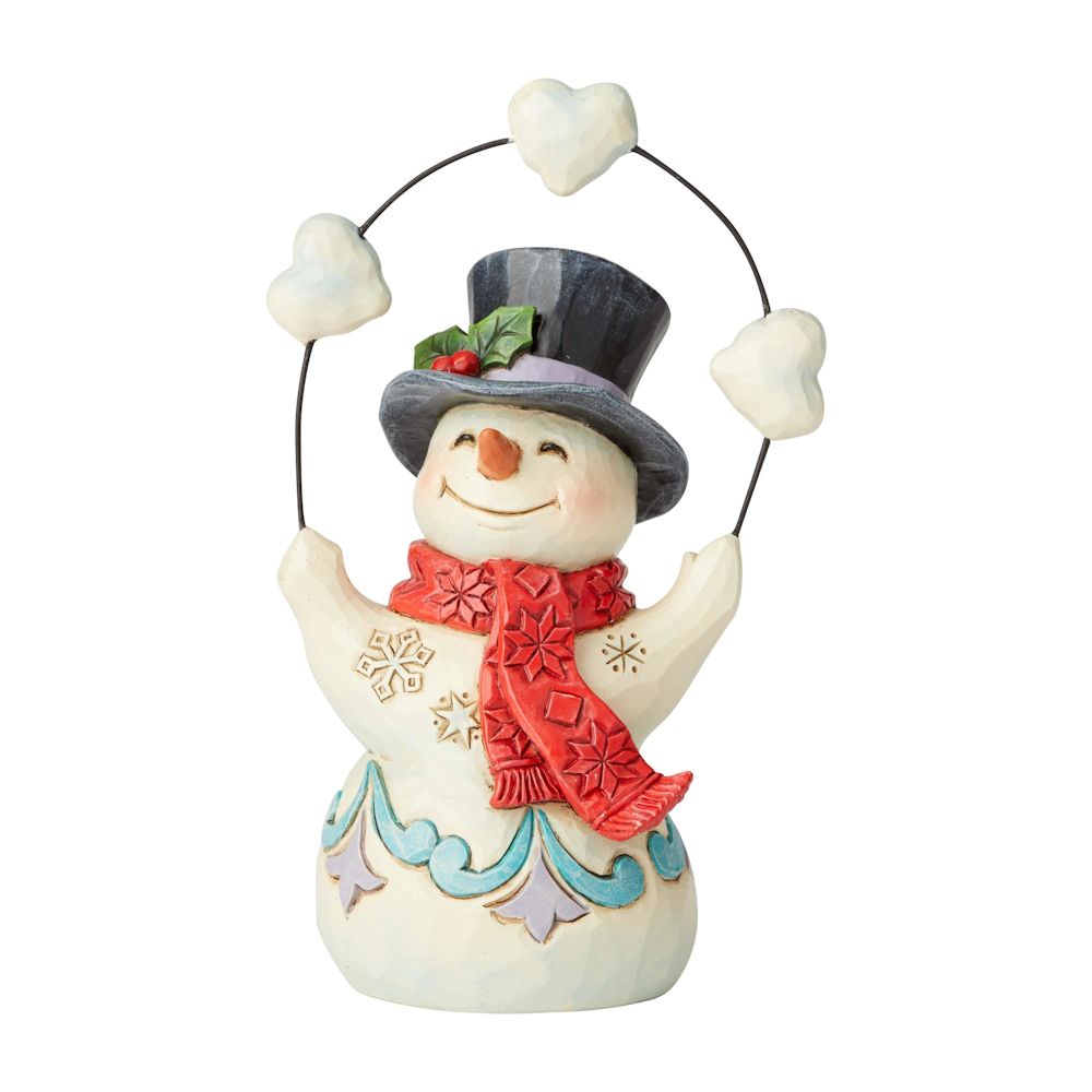 Heartwood Creek Heartfelt Holidays - Pint-Size Snowman with Hearts