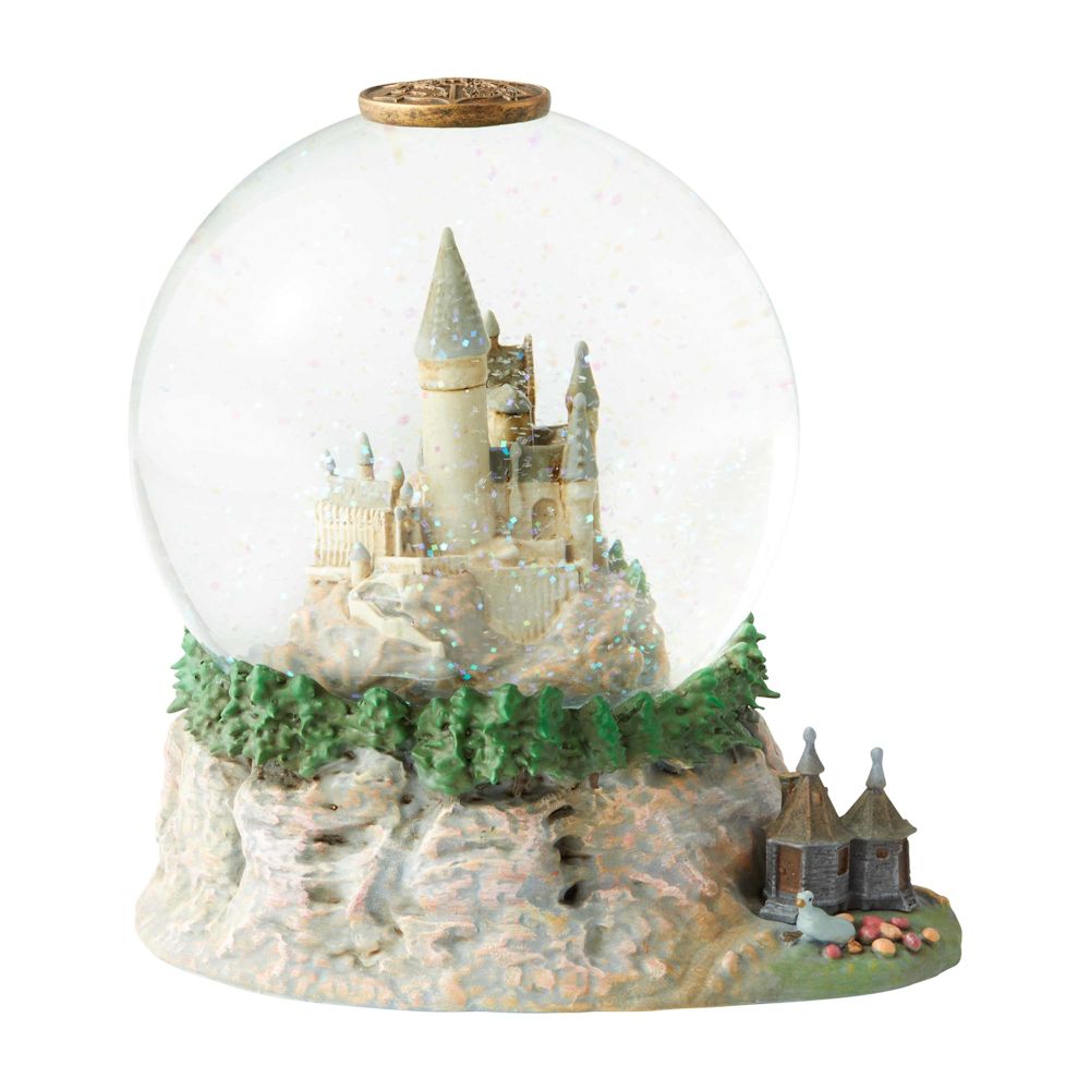 Wizarding World of Harry Potter - Hogwarts Castle Waterglobe with Hut