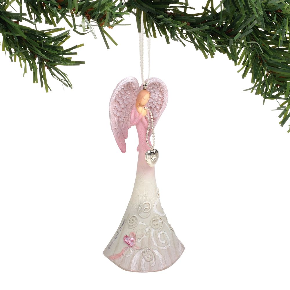 Peace by Piece Peaceful Heart Angel Ornament
