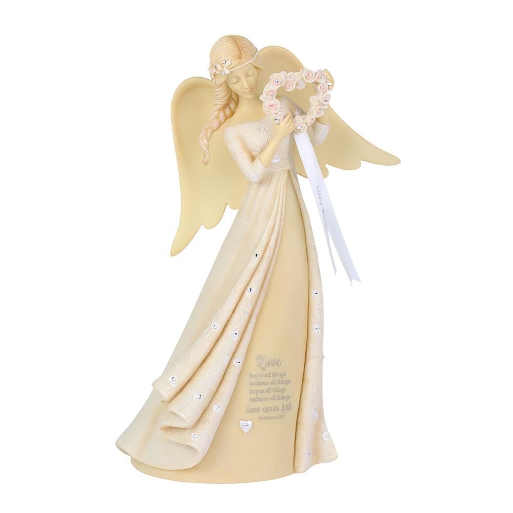 Foundations Wedding Angel Figurine