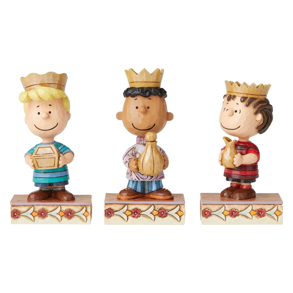 Heartwood Creek Peanuts Three Wise Men - Christmas Pageant Set #2