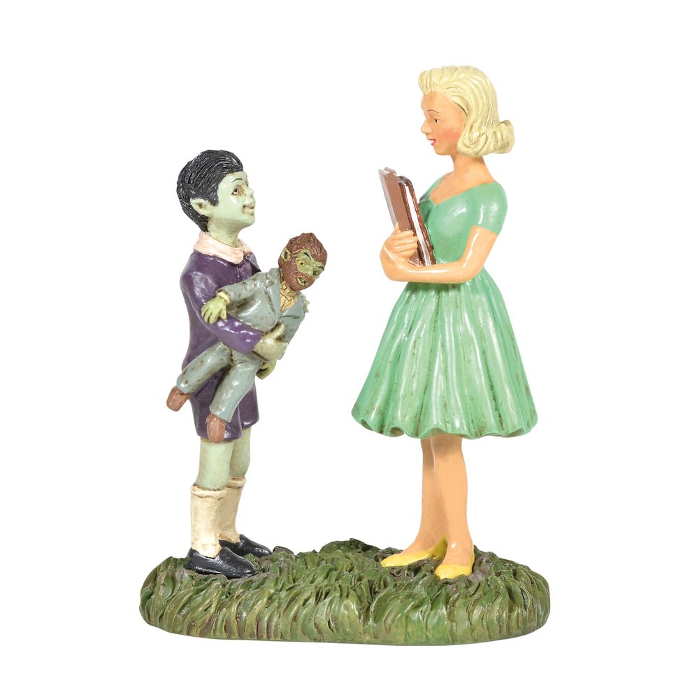 Department 56 The Munsters Eddie and Marilyn Munster Accessory