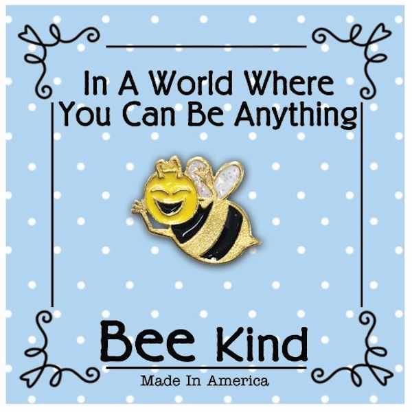Thoughtful Little Angels Just 4 Fun Bumble Bee Enamel Pin