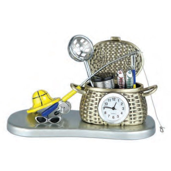 Sanis Enterprises Fishing Tackle Clock