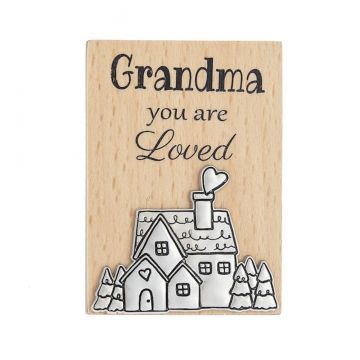 Ganz Grandma you are Loved Magnet Plaque