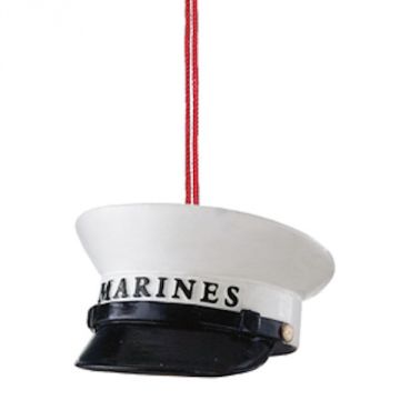 Ganz Military Hat Ornament - Marines