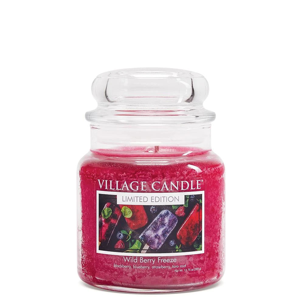Village Candle Wild Berry Freeze - Medium Apothecary Candle