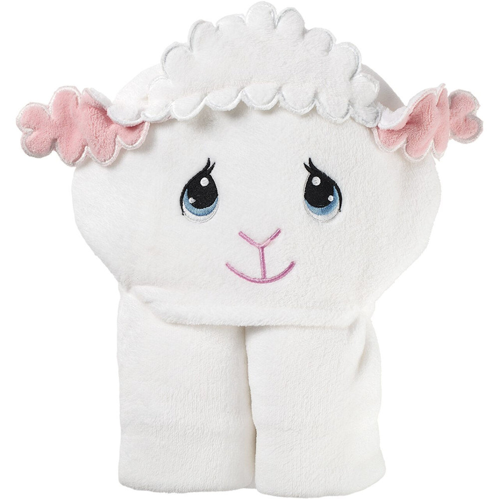 Precious Moments Luffie Lamb Hooded Blanket