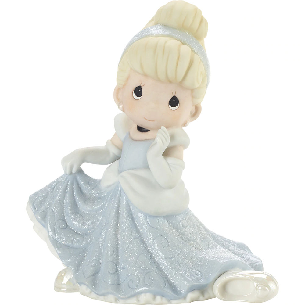 Disney Showcase Collection 132707 Let Your Heart Dance Bisque Porcelain Figurine Precious Moments 