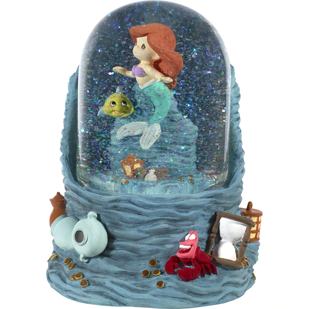 Precious Moments Disney Sea Treasures Ariel Snow Globe
