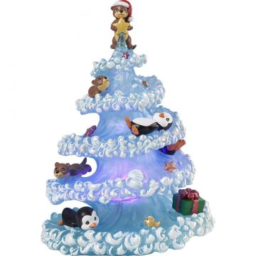 Precious Moments Otter-ly Fun Holidays Penguins And Otters LED Musical