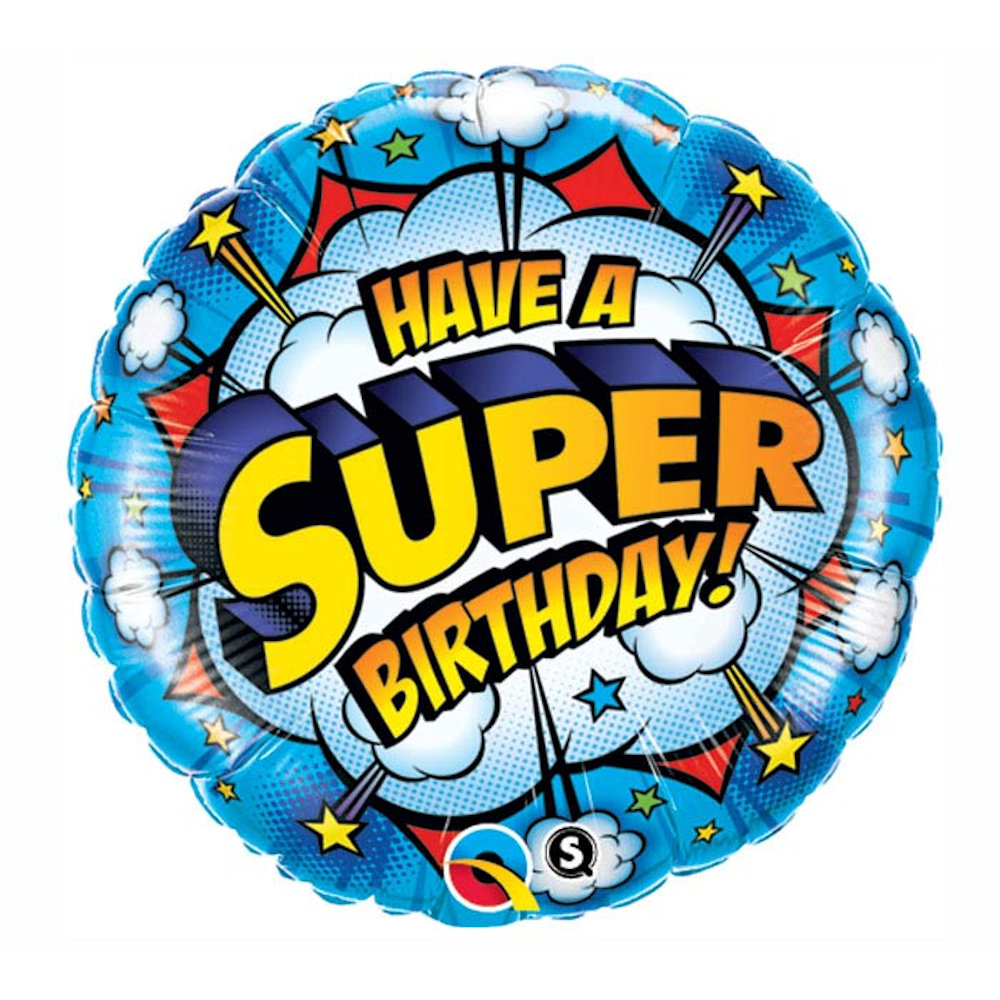 burton+BURTON 18" Happy Birthday Super Balloon