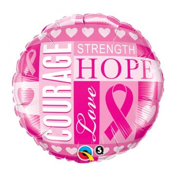 burton+BURTON 18" Breast Cancer Awareness Balloon