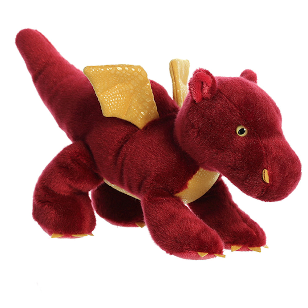 Aurora Flopsie 12" Ember Dragon Stuffed Animal