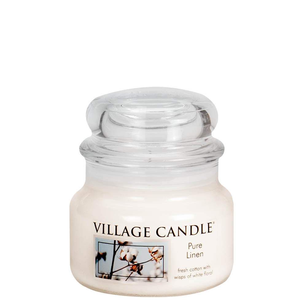 Village Candle Pure Linen - Small Apothecary Candle