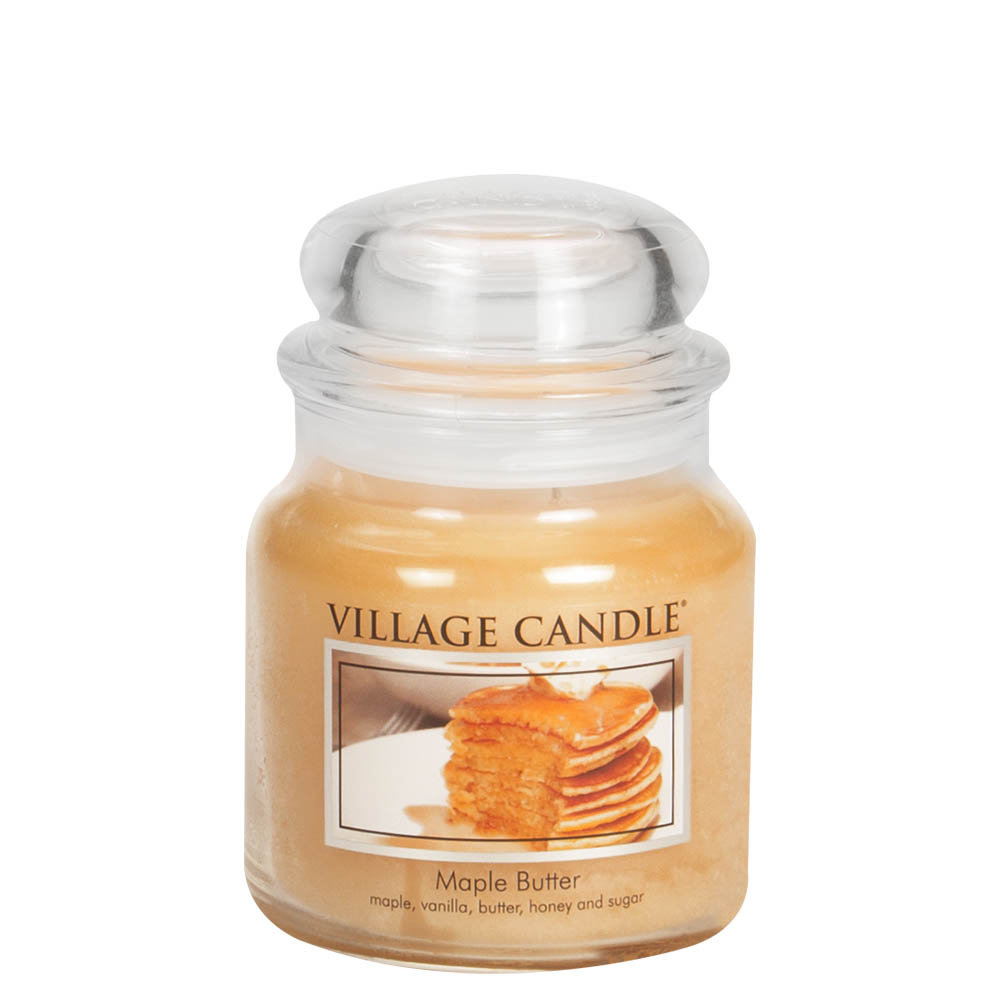 Village Candle Maple Butter - Medium Apothecary Candle