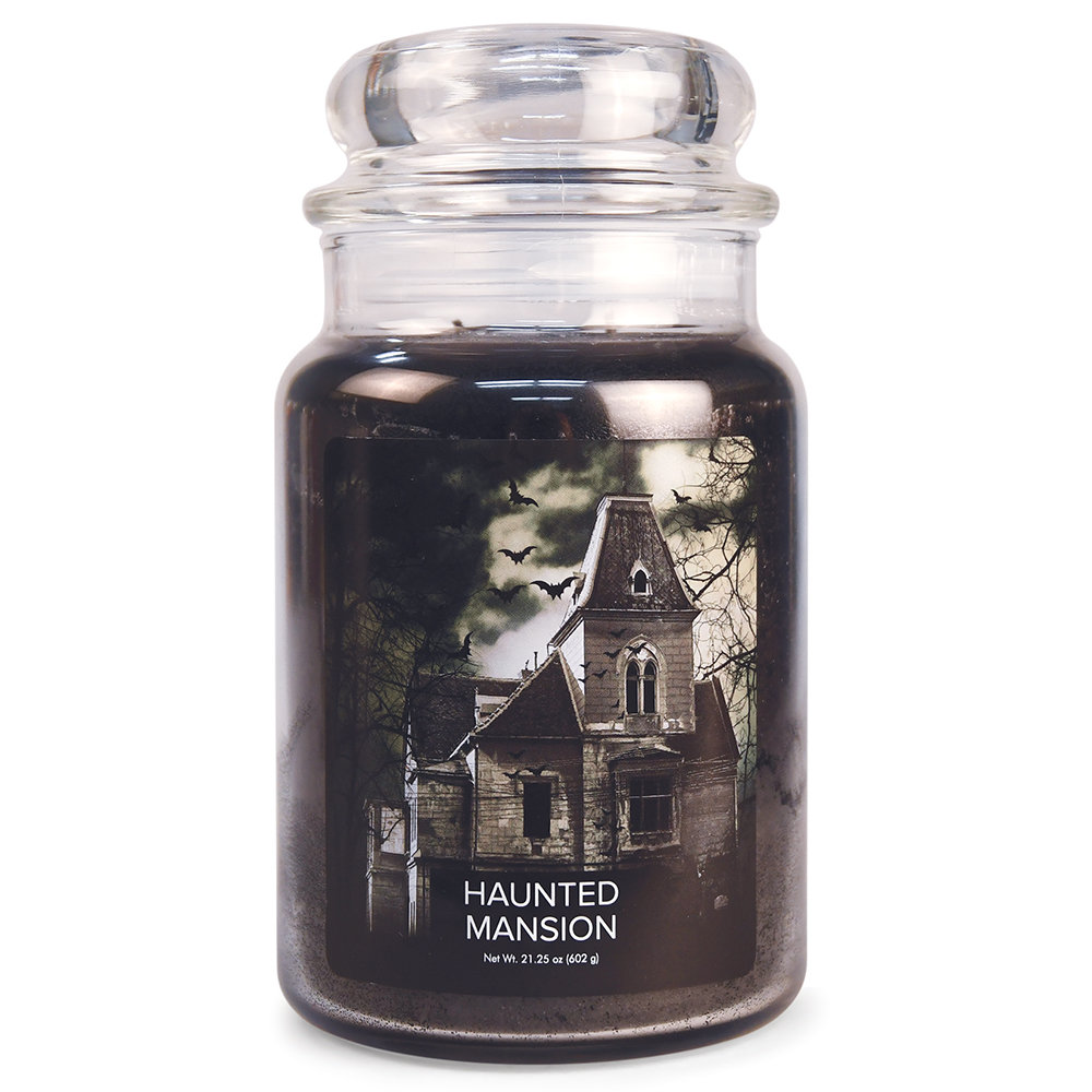 Village Candle Haunted Mansion - Large Apothecary Candle
