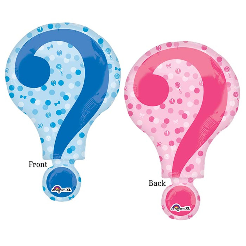 burton+BURTON 28" Baby Gender Reveal Balloon