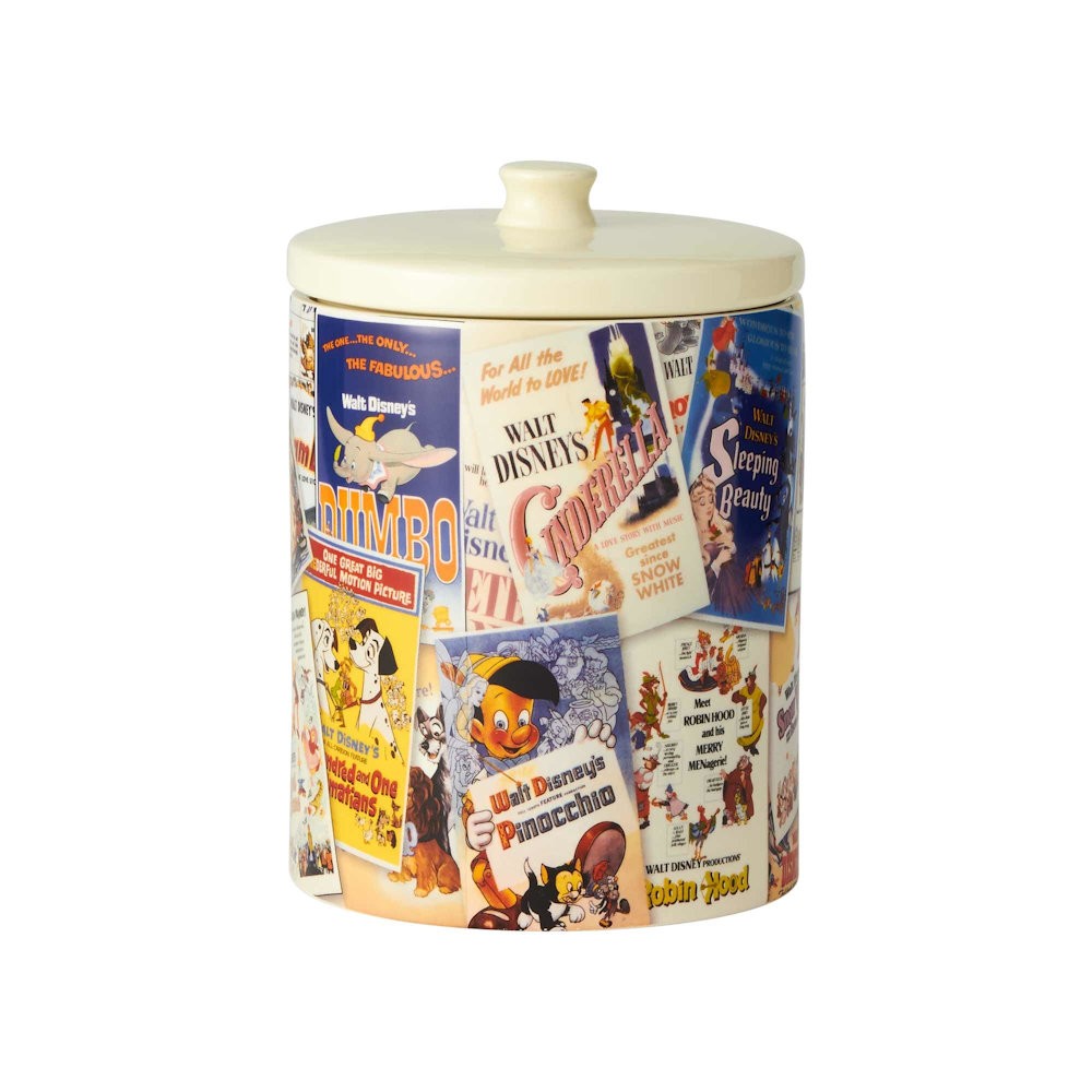 Department 56 Disney Poster Collage Canister