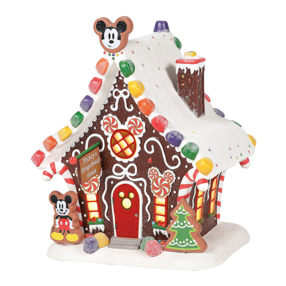Department 56 Disney Village Mickey's Gingerbread House