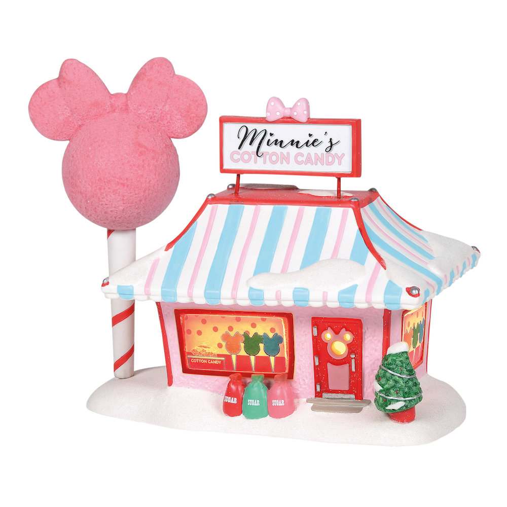 Department 56 Disney Village Minnie's Cotton Candy Shop