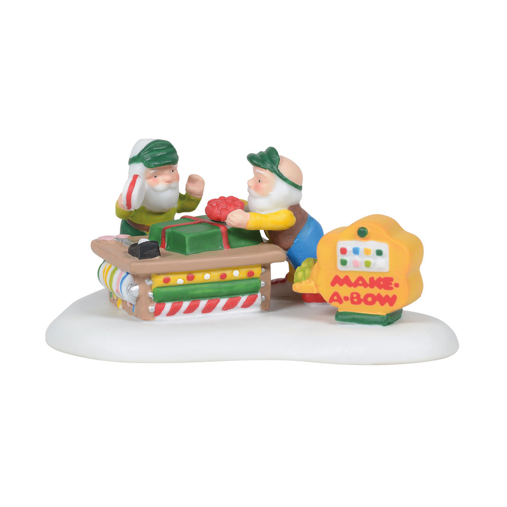 Department 56 North Pole Series Make-A-Bow Machine Accessory