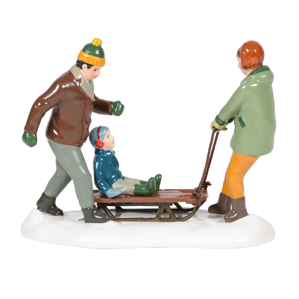 Department 56 Original Snow Village Heading for the Hills Accessory
