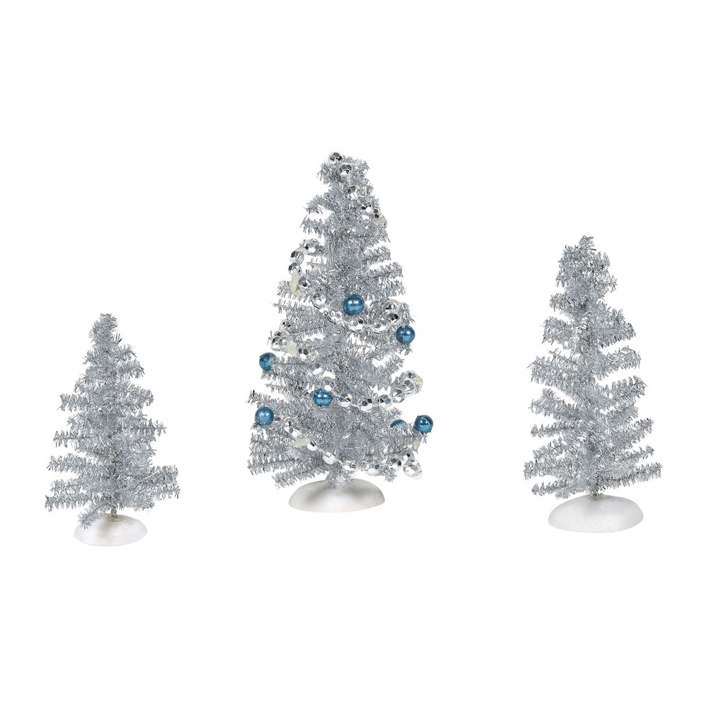 Department 56 Village Accessories Blue Christmas Tinsels Accessory