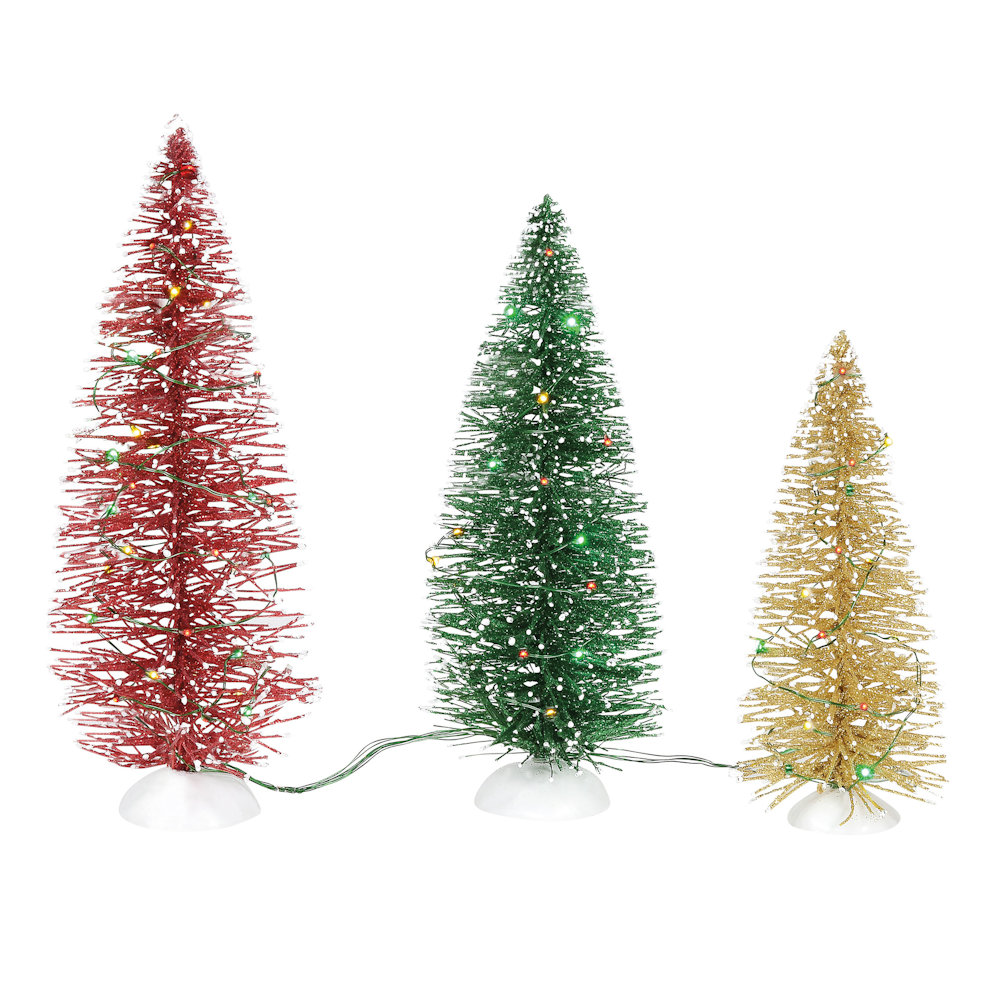 Department 56 Village Accessories Lit Holiday Pines Accessory