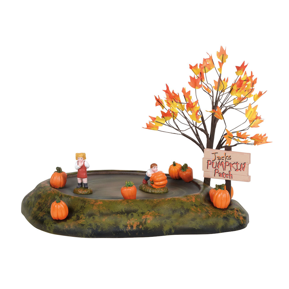 Department 56 Village Halloween Accessories Animated Pumpkin Patch