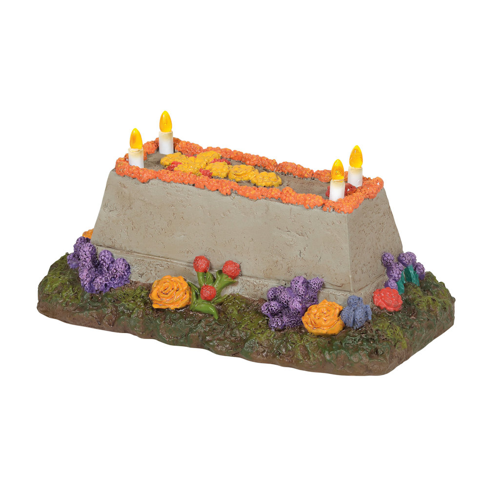 Department 56 Day of the Dead Lit Memorial Accessory