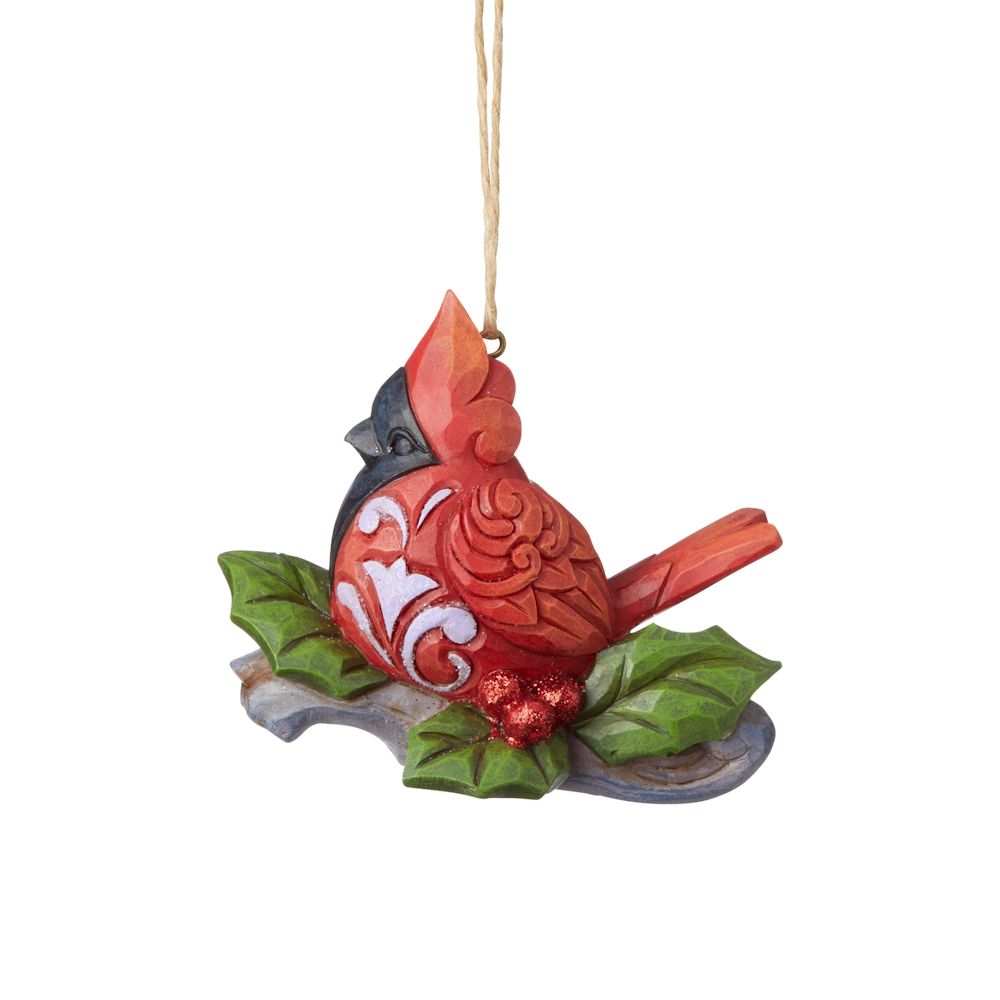 Heartwood Creek Cardinal On Branch Ornament