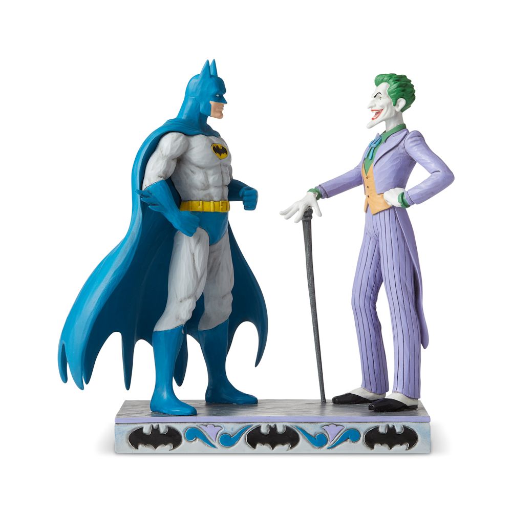 Heartwood Creek DC Comics Batman and Joker Figurine