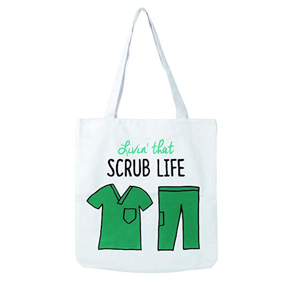 Our Name Is Mud Nurse Cotton Tote Bag