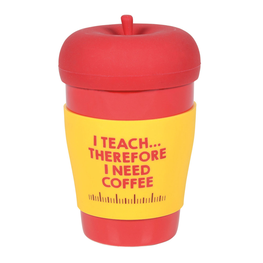 Our Name Is Mud Teacher Mug with Silicone Lid
