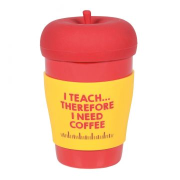 Our Name Is Mud Teacher Mug with Silicone Lid