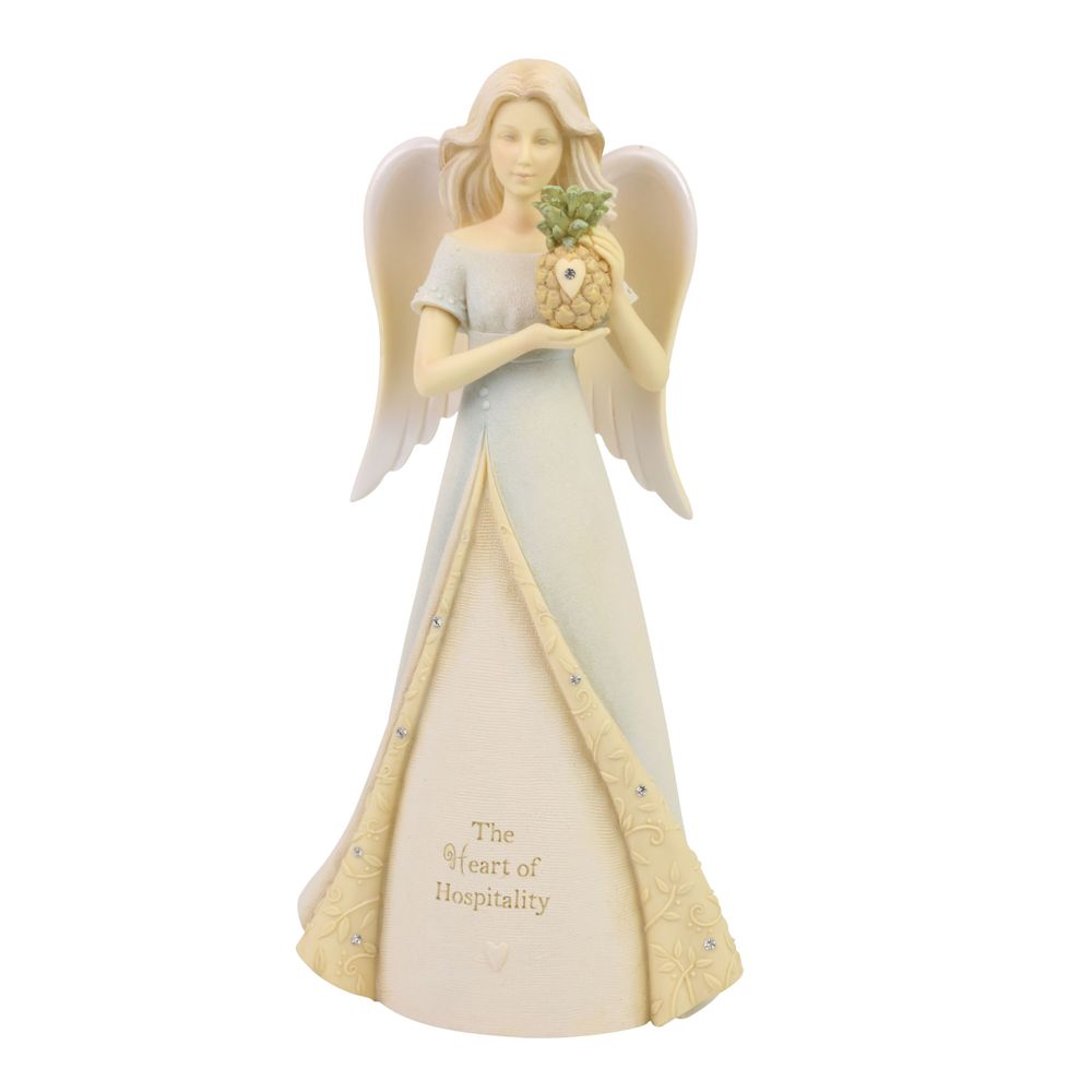 Foundations Heart of Hospitality Angel Figurine