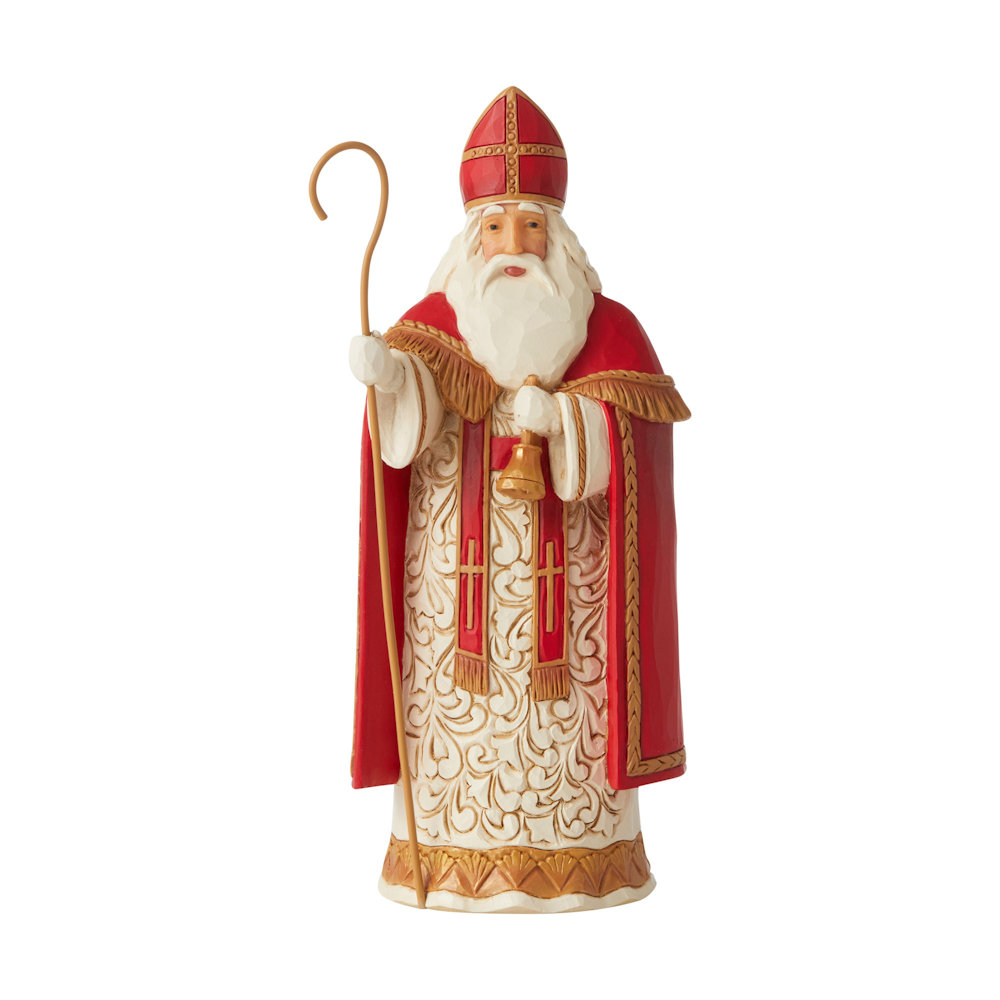 Heartwood Creek Generous St. Niklaas - Belgian Santa Figurine