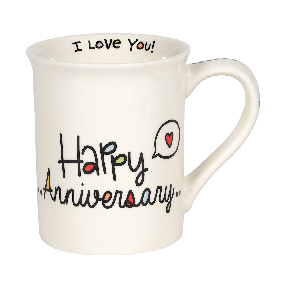Our Name Is Mud Happy Anniversary Cuppa Doodle Mug