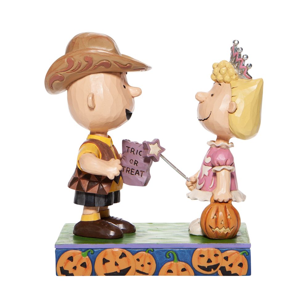 Heartwood Creek Peanuts Trick or Treat - Charlie Brown/Sally Halloween